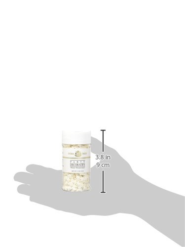 India Tree Winter Wonderland White Snowflake Sprinkles, 1.7 oz Jar (2-Pack) | Edible Snowflakes for Holiday & Winter Baking - Image 4